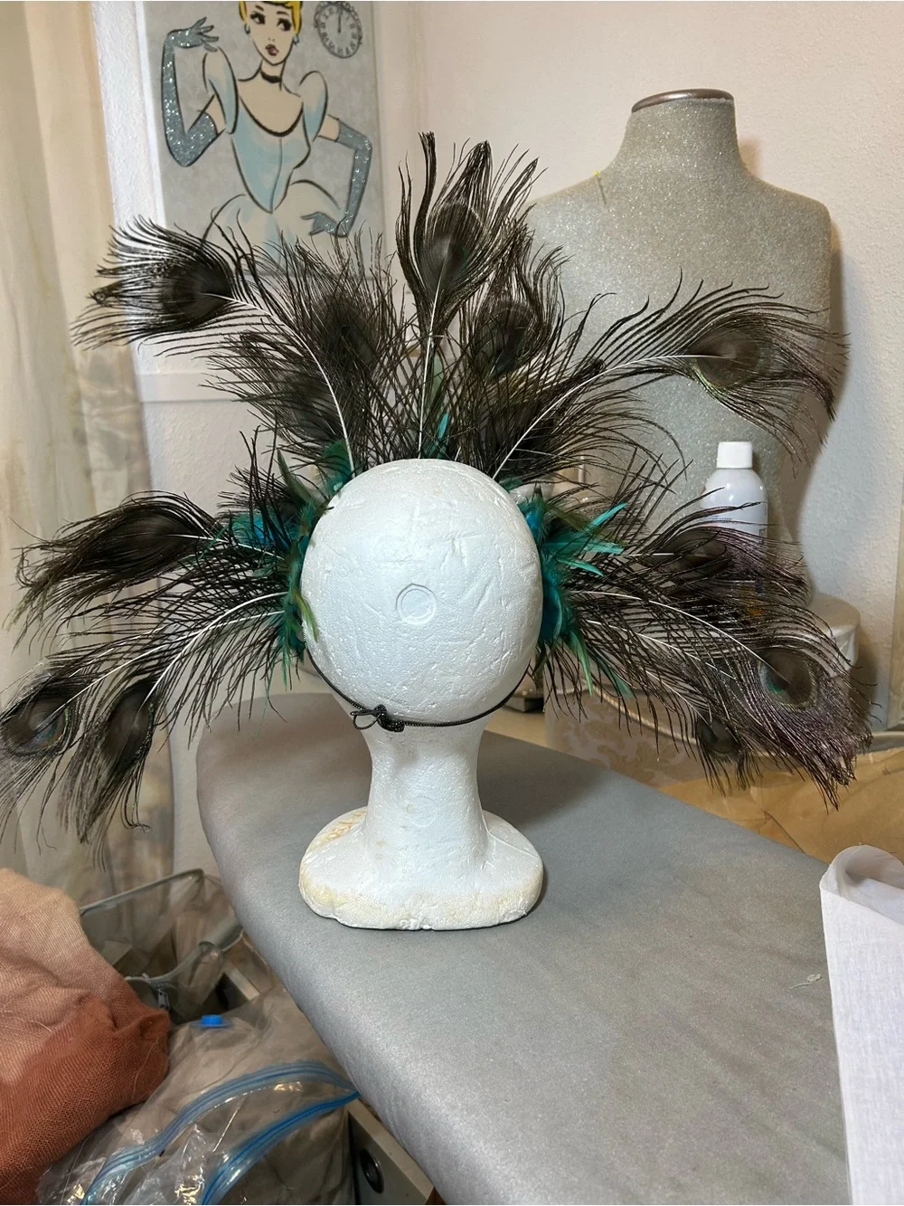 Peacock mask